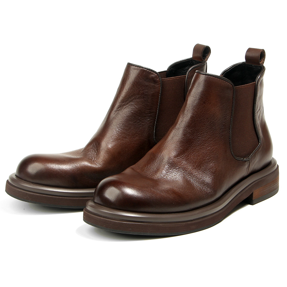 Men Shoes Trainers - Мужские ботинки челси, высокие модельные туфли