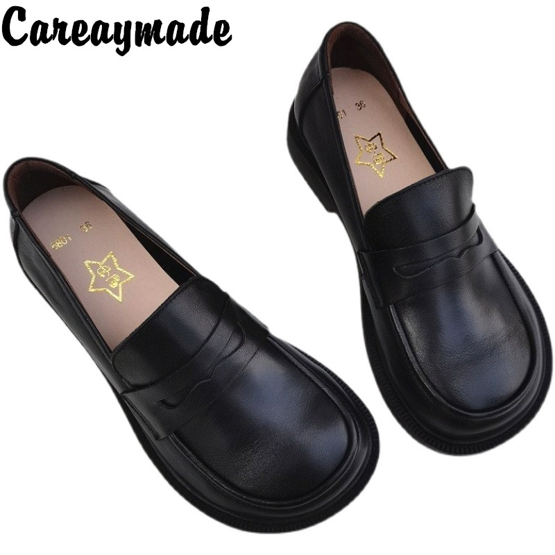 Men'S Shoes To Women'S Size - Женские повседневные туфли Careaymade, оксфорды без
