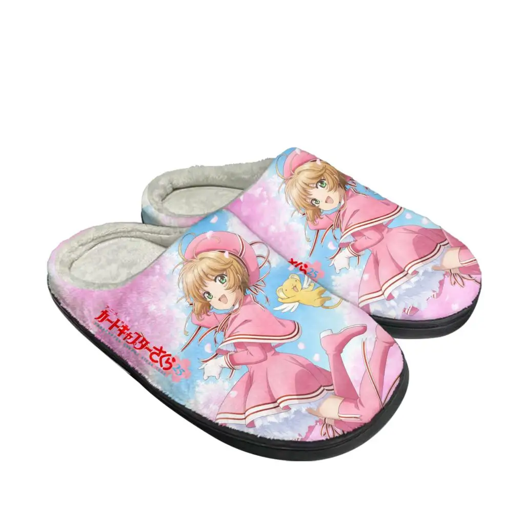 Men Shoes Winter - Cardcaptor Sakura Kinomoto домашние хлопковые тапочки