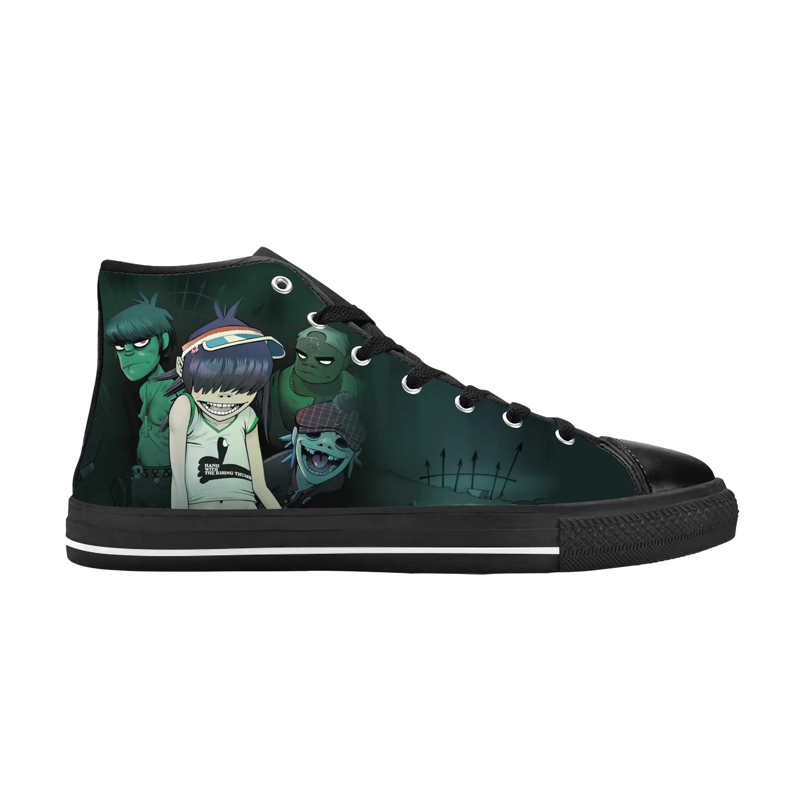 Men Shoes Uk - Повседневная тканевая обувь Gorillaz UK Rock
