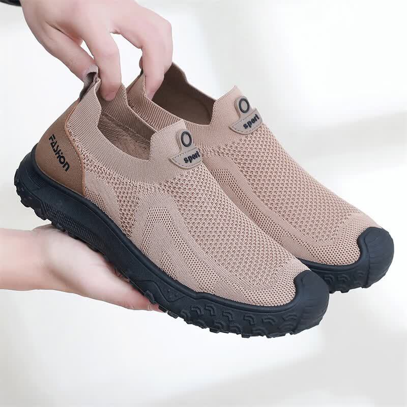 Men Shoes Ecco - Летняя мужская повседневная обувь, эластичная обувь