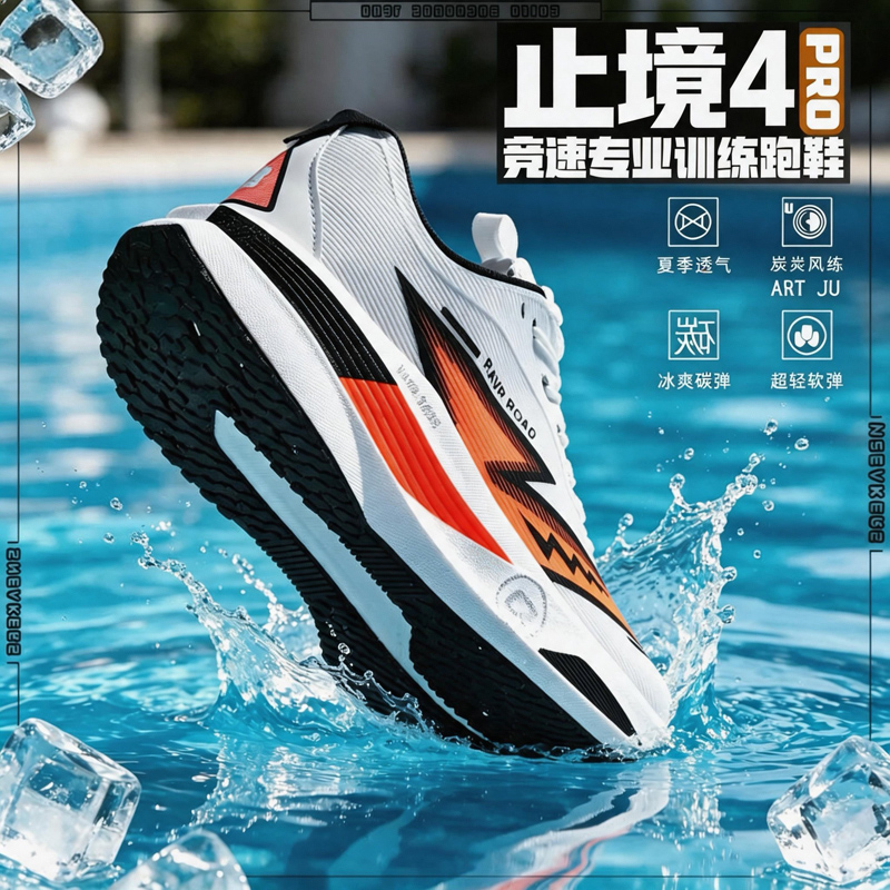 Men Shoes Running - Профессиональные марафонские кроссовки с карбоновой вставкой,