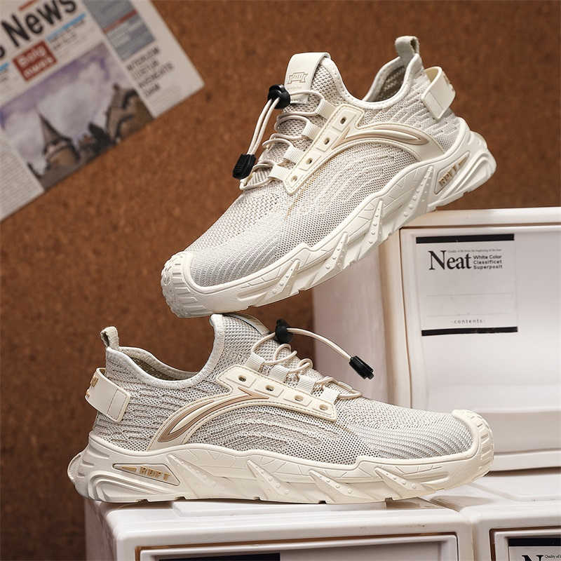 Men Shoes Trainers - Мужские кроссовки из ПУ кожи на