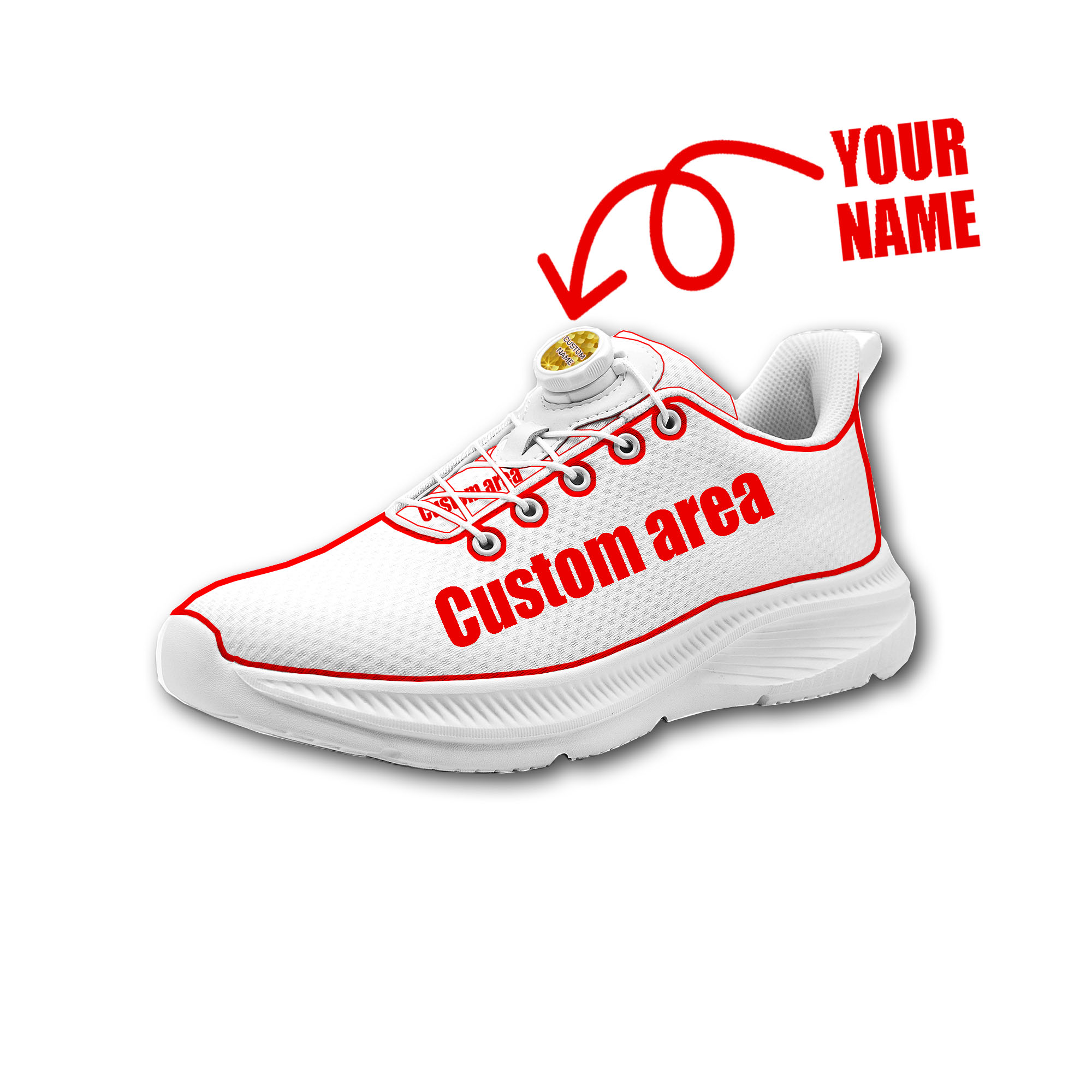 Men Shoes Name - Кроссовки на заказ для мужчин и