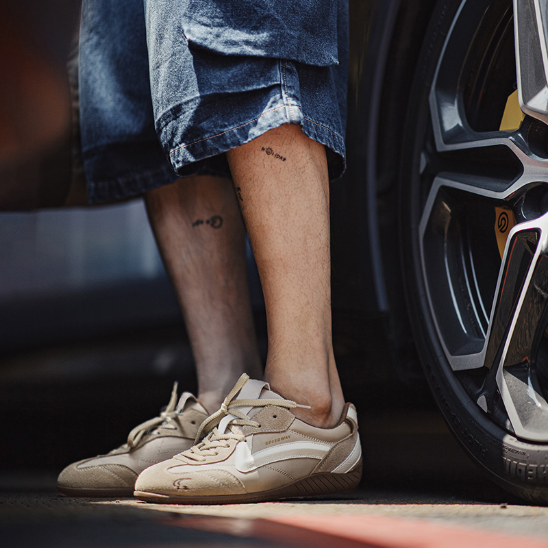 Men Shoes Trainers - Maden унисекс, осенняя винтажная лоскутная гоночная