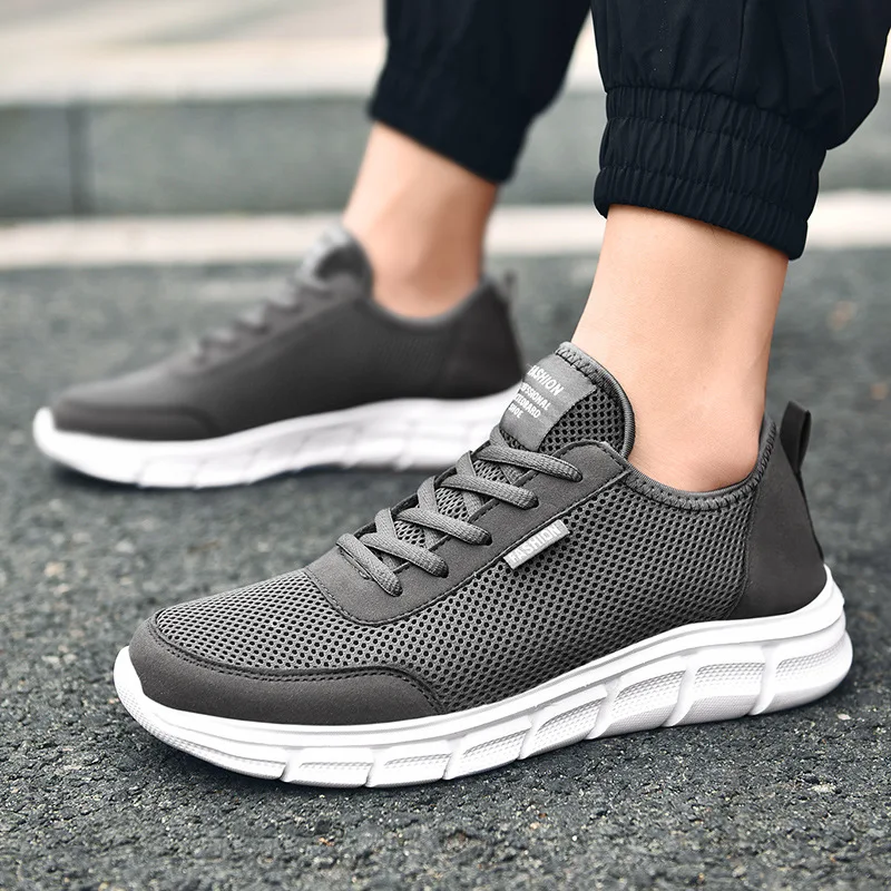 Новая сетчатая мужская обувь,  – обзор и цена Men Shoes Trainers