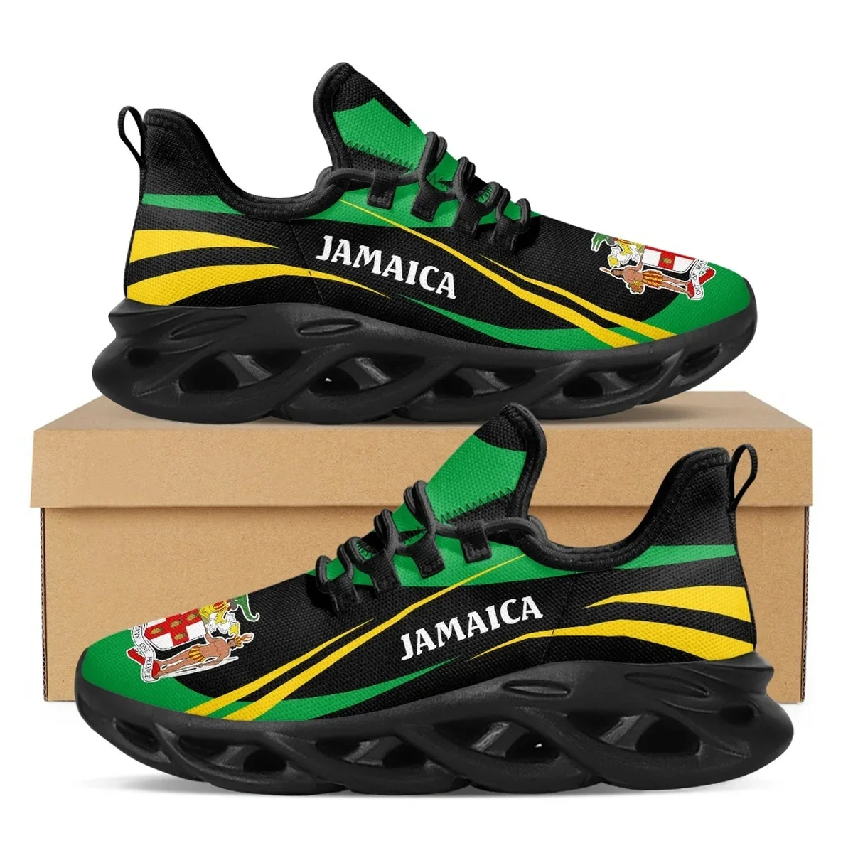 Обувь с принтом флага Ямайки,  – обзор и цена Men Shoes Trainers