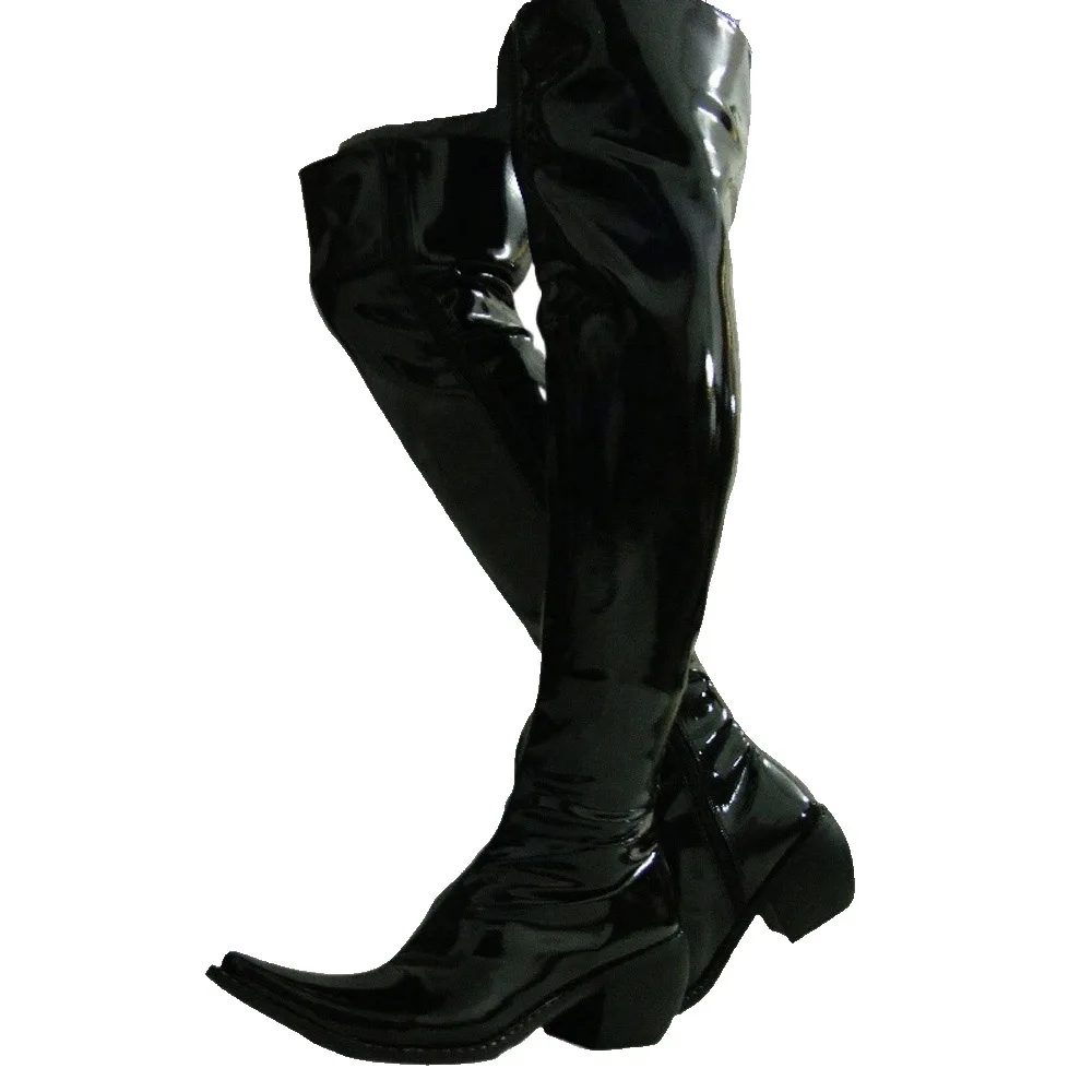 Модные мужские сапоги выше кол – обзор и цена Shoes Heels Men